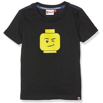 Lego Wear Tony 710, Camiseta para Niños, Black, 122