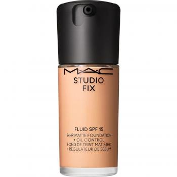 MAC Cosmetics Studio Fix Fluid SPF 15 24HR Matte Foundation + Oil Control - Shade NW20 - 30 ml