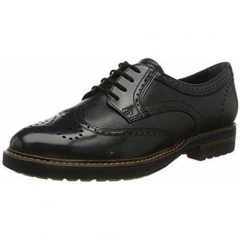 Tamaris 1-1-23736-23, Zapatos de Cordones Derby Mujer, Azul