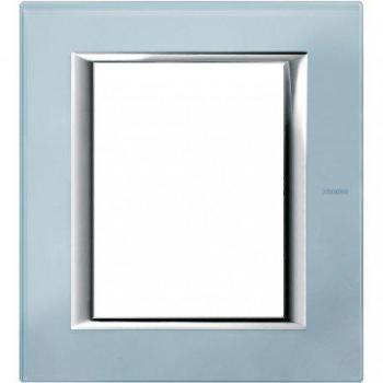 Placa 3+3 mod.axolute azul noche