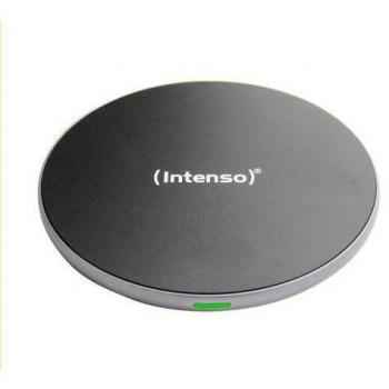 Intenso BA2 Cargador Inalámbrico Negro/Plata USB Carga Rápida Interior 7410520 Estación de Carga