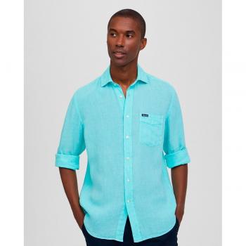 Camisa Façonnable FM301628 - Hombre 100% Lino Diseño Elegante