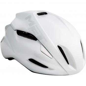 MET M3HM105S0BI1 Casco, Unisex Adulto, White, S