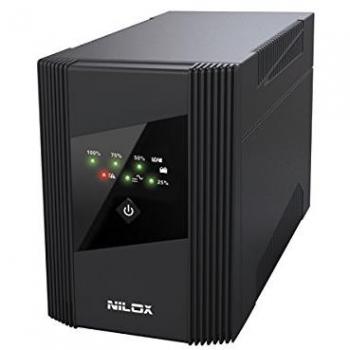 Nilox 17NXGCLI18003 1200VA Torre Negro sistema de alimentación ininterrumpida