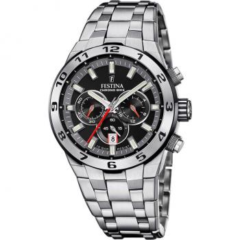 Reloj Festina Chrono Bike F20670/6 de acero negro