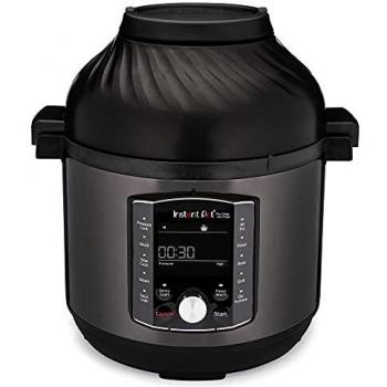 Olla Eléctrica Instant Pot Pro Crisp 11 en 1 - Freidora de Aire, Cocción Lenta, Vaporera, Parrilla, Sous Vide, Deshidratadora, 8L, Acero Inoxidable