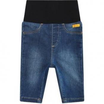 Pantalón de Jean Unisex Steiff Mood Indigo con Softbund - Talla 86