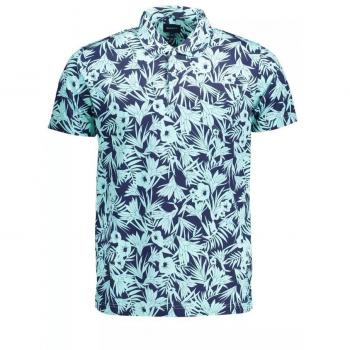 Gant Light Blue Cotton Polo Shirt - S, Elegant Light Blue Cotton Polo Shirt, Blue male, Sizes: S