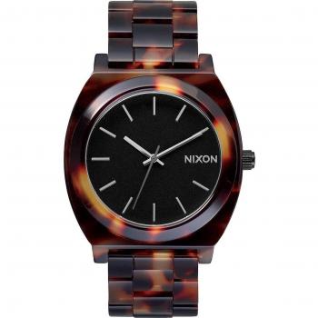 Nixon Time Teller Acetate Women's Watch (40mm Tortoise Design)