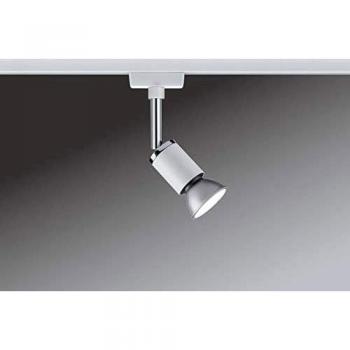 Spot URail Pure II, blanco/chrom, GU10, máx. 10W, dimmable