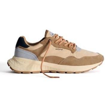 Hoff - Zapatillas deportivas de hombre Nairobi II con suela volumen, forro textil, color beige, material ante, talla 44