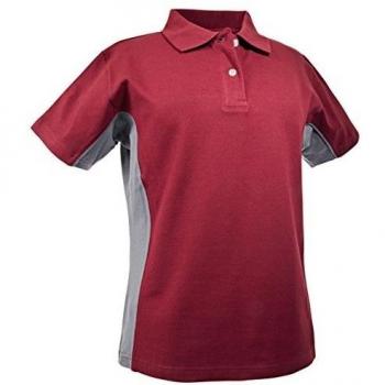 Con forro de vellón para mujer Polo de manga corta con spandex 3316