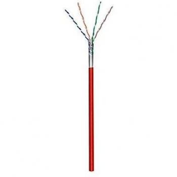 CAT 5e F/UTP Network Cable, 100m, CCA, Red