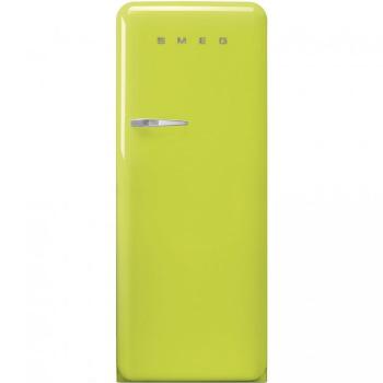 Frigorífico Retro Smeg FAB28RLI6, 270 litros, Verde Lima, Compresor Inverter, No-Frost, Apertura a la Derecha