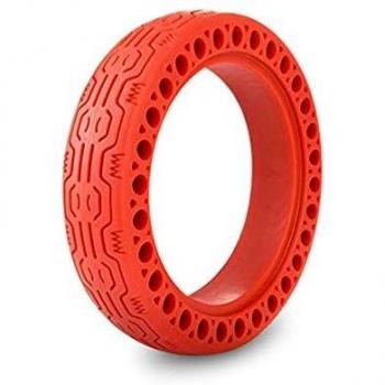 Neumático antipinchazos Youin para patinete eléctrico, 8,5 pulgadas, rojo