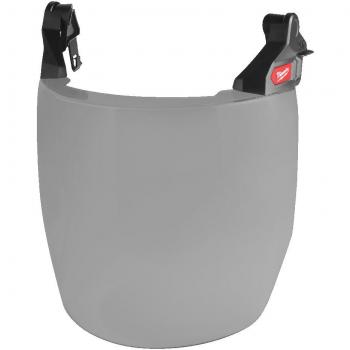 Pantalla compacta gris BOLT™ MILWAUKEE Ref.4932479944 - Protector facial basculante con lente de color gris, resistente al agua