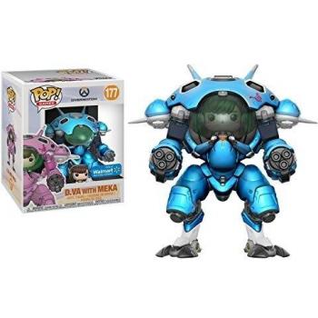 Pop! Overwatch - D.Va with Meka, Blueberry, 15 CM Exclusive