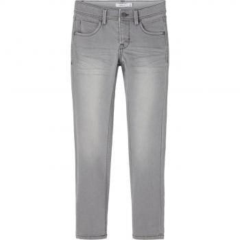 Pantalón vaquero slim fit para niño Name It Silas Tax Gris