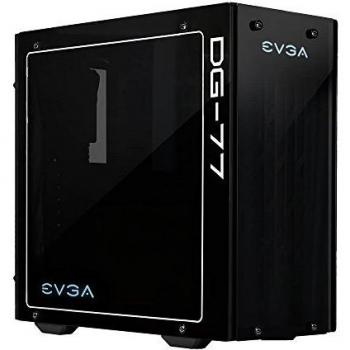EVGA DG-77 Carcasa de Ordenador Midi-Tower Negro - Caja de Ordenador