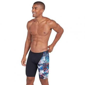 Bañador Zoggs Jett Jammer Men Ionic negro azul rojo - 38