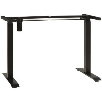 vidaXL Estructura de Escritorio Motorizada Elevable Altura Ajustable Negro