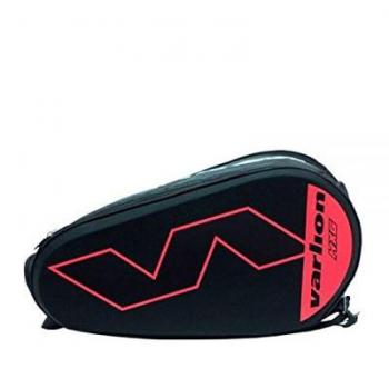 Varlion Hexagon Coral - Paletero de pádel, Unisex Adulto, Coral/Negro