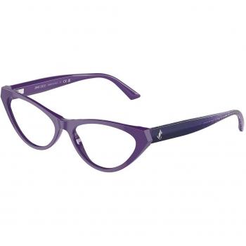 Jimmy Choo JC3005 5050 Women’s Eyeglasses Purple Size 53 (Frame Only) - Blue Light Block Available