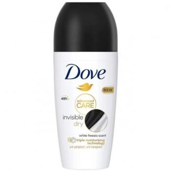 Dove Desodorante Roll On Invisible Dry 50 ml