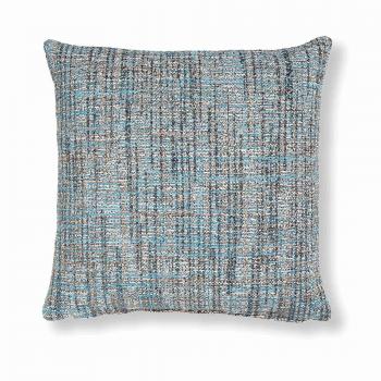 Kave Home Funda cojín Boho 45x45 cm, Gris