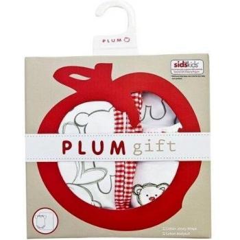 Plum Colecciones bebé Swaddle Wrap y All-in-One Body oso de peluche Diseño