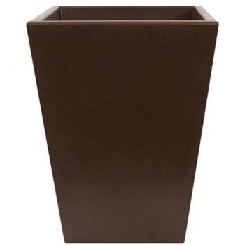 Maceta Azcona 60L Blanca de Polietileno | Fácil Limpieza | Resistente a Impactos | 100% Reciclable