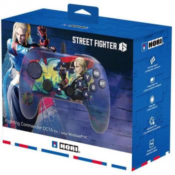 Controlador Hori Fighting Commander OCTA Edición Cammy para PC - Street Fighter 6