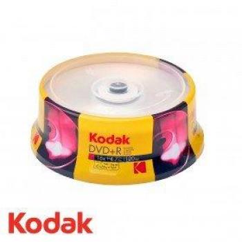 Kodak - Dvd+r 16x tarrina 25 uds