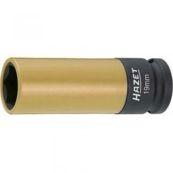 Hazet Vaso para llave de impacto 903SLG-19 1/2 pulg. 6KT con manguito Ku SW19mm 85mm