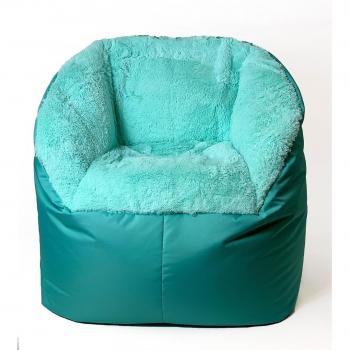 Sako saco puf fluffy menta XXL 140 x 90 cm