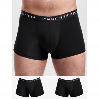 Tommy Hilfiger Men's 3-Pack Black Boxer Trunks, Size S