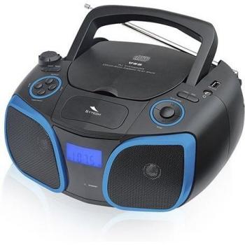 Sytech SY9956AZ - Reproductor Radio CD/MP3/USB, Color Azul