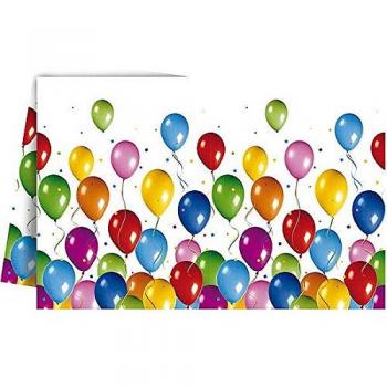Procos 9727 Mantel de plástico Globos Fiesta