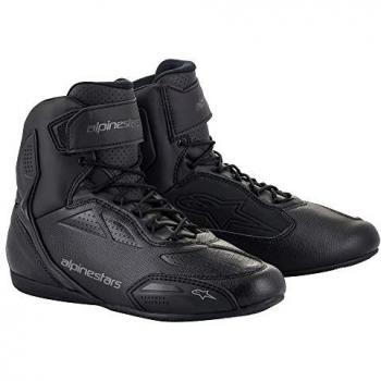 Alpinestars Faster-3 Drystar Motorcycle Shoes - Black/Dark Gray