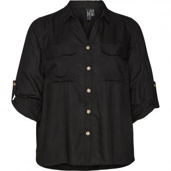 Vero Moda Bumpy Women's Long Sleeve Blouse - Plus Size Available