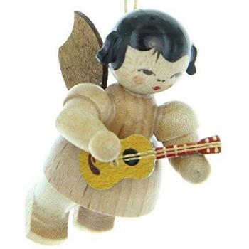 'Original Erzgebirge flotando con ukelele Natural pintado a mano