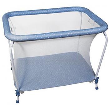 Parque Rectangular para Bebés Plastimyr Estrellas Blanco con diseño de estrellas, estructura rectangular, adecuado para uso en interiores, material resistente y fácil de limpiar