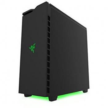 NZXT - Caja de Ordenador H440 Razer Edition Formato ATX con Ventana e Iluminación Especial Razer