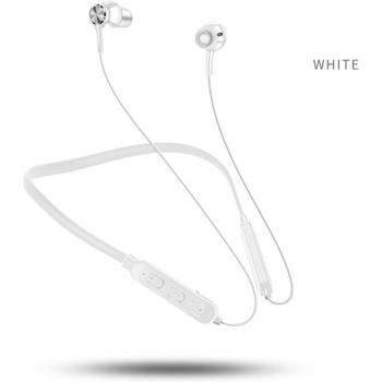 Auriculares HIFI Inalámbricos Bluetooth 4.2 Deportivos con Subwoofer Estéreo y Collar Magnético de Metal