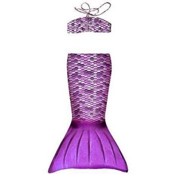 Conjunto Infantil Sirena Kuaki 2 Pcs Lila 4-5 años