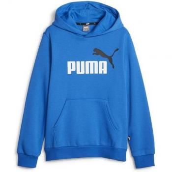 Sudadera Puma Essentials+ Two-Tone Big Logo Infantil Azul