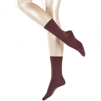 FALKE Softmerino, Calcetines para Mujer, Rot