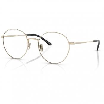 Giorgio Armani AR5131TD Asian Fit 3344 Gafas Recetadas para Hombre Dorados con armazones dorados y lentes de 54 mm