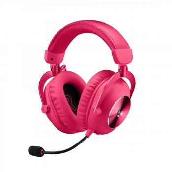 Logitech G Pro X 2 LIGHTSPEED Auriculares Inalámbricos Bluetooth Gaming Magenta