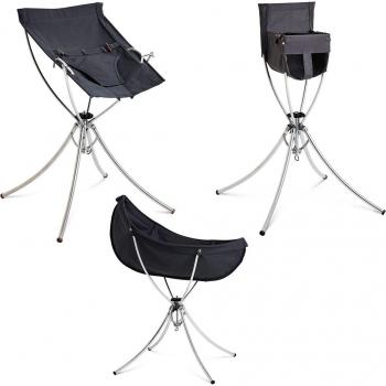 Vaggaro One 3 en 1: Hamaca, Cuco y Trona Convertible en Gris